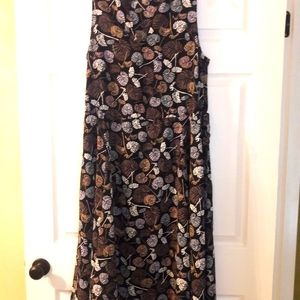 Anne Klein Sleeveless Drawstring midi Dress